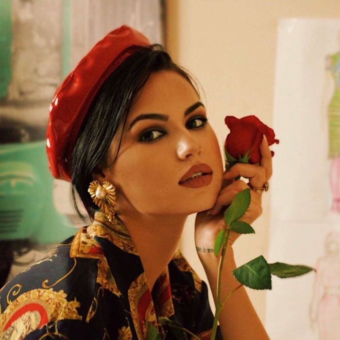 Cercei frunza Kalla [3]