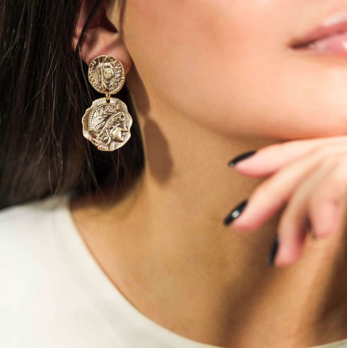 Cercei moneda Luanna [2]