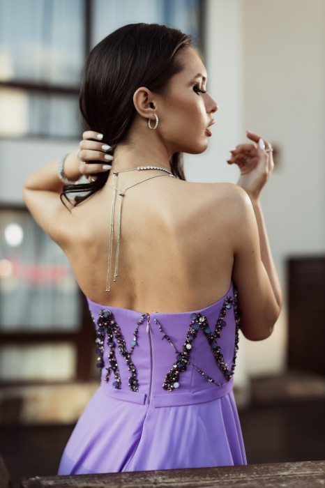 Cercei rotunzi argint tennis Maria [2]