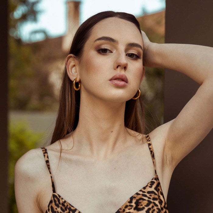 Cercei rotunzi tub Dhena [2]