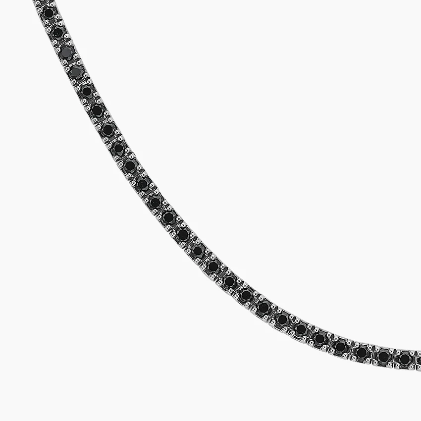 colier tennis negru [3]