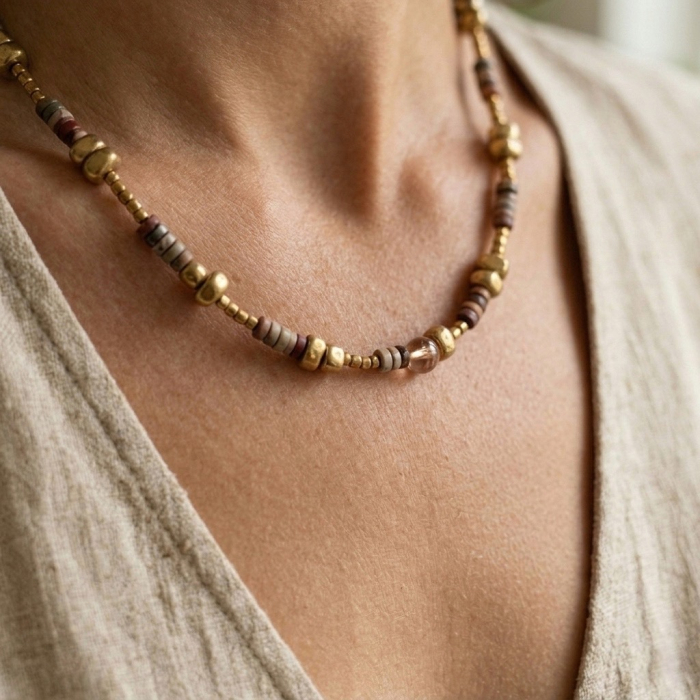 colier cu hematit si jasp [2]