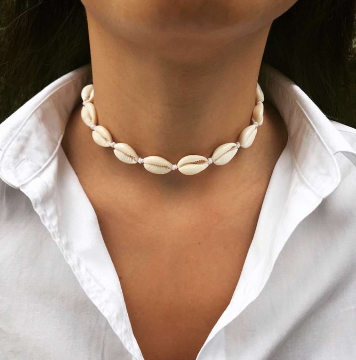 Colier scoici alb [2]