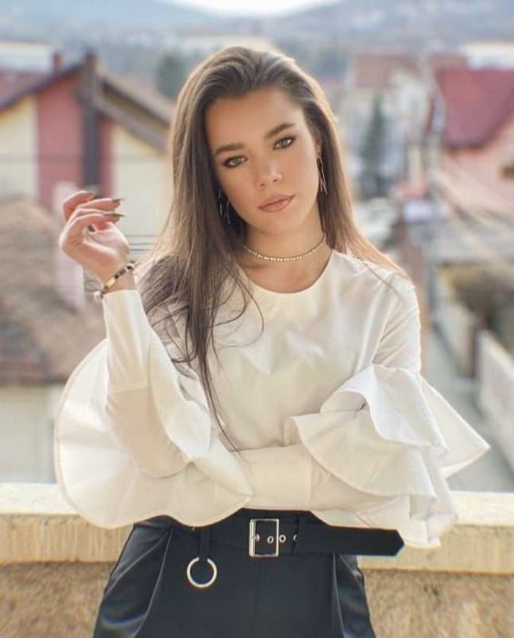 Colier tennis argintiu Sella [2]