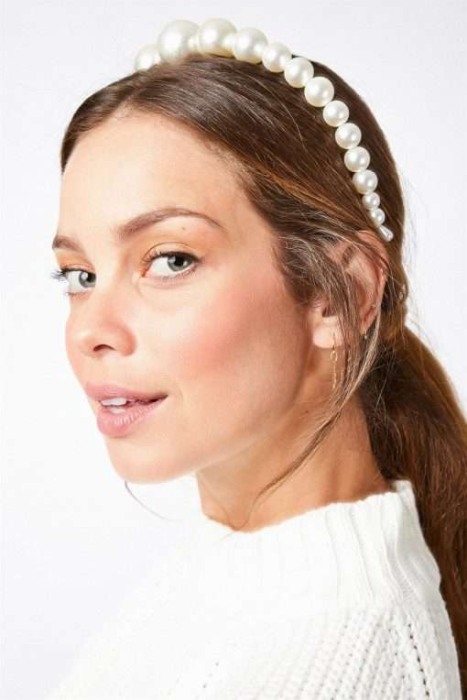 Cordeluta din perle albe Iowa [2]