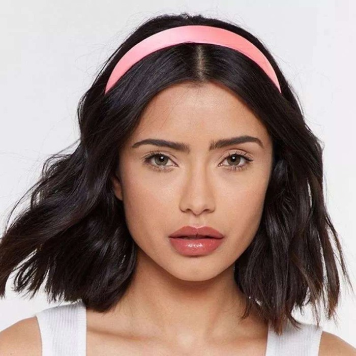 Cordeluta par satin roz pudra Kara [2]