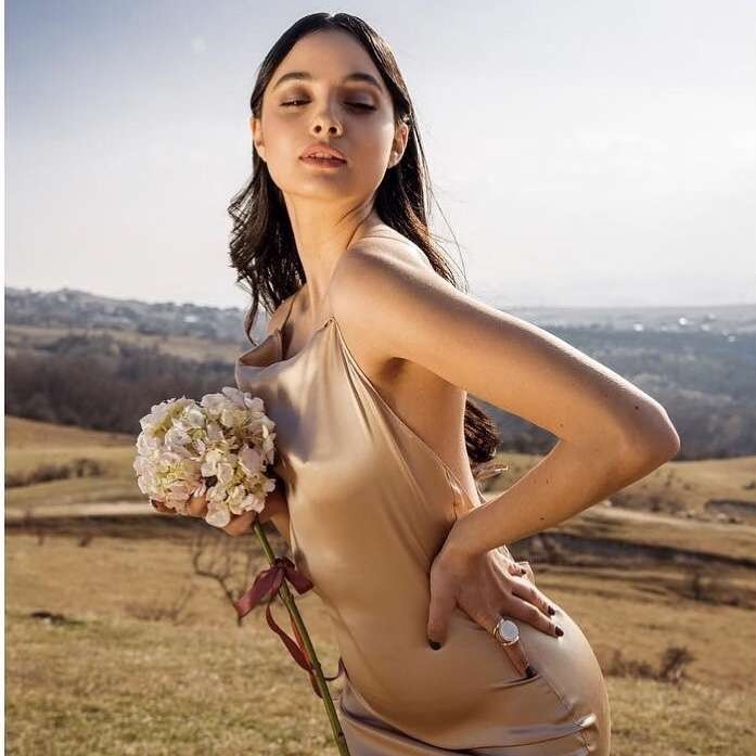 Inel statement Cassandra roz [2]