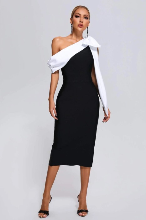 rochie alb si negru [3]