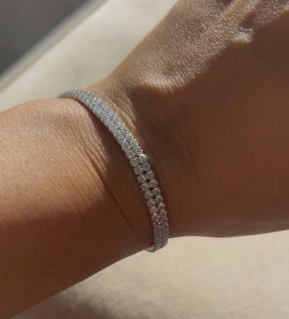 bratara dubla tennis argint [2]