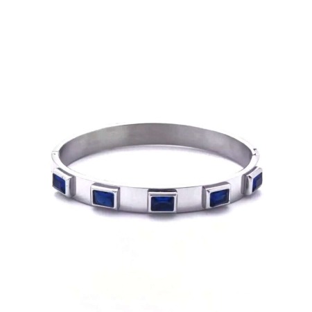 Bratara fixa cristal albastru Zena S [0]