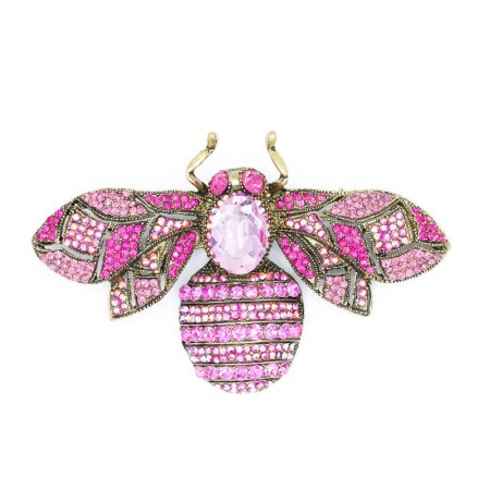 Brose - Brosa albina roz Pink Queen Bee