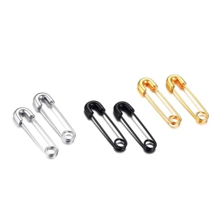 Cercei ac de siguranta argintii [1]