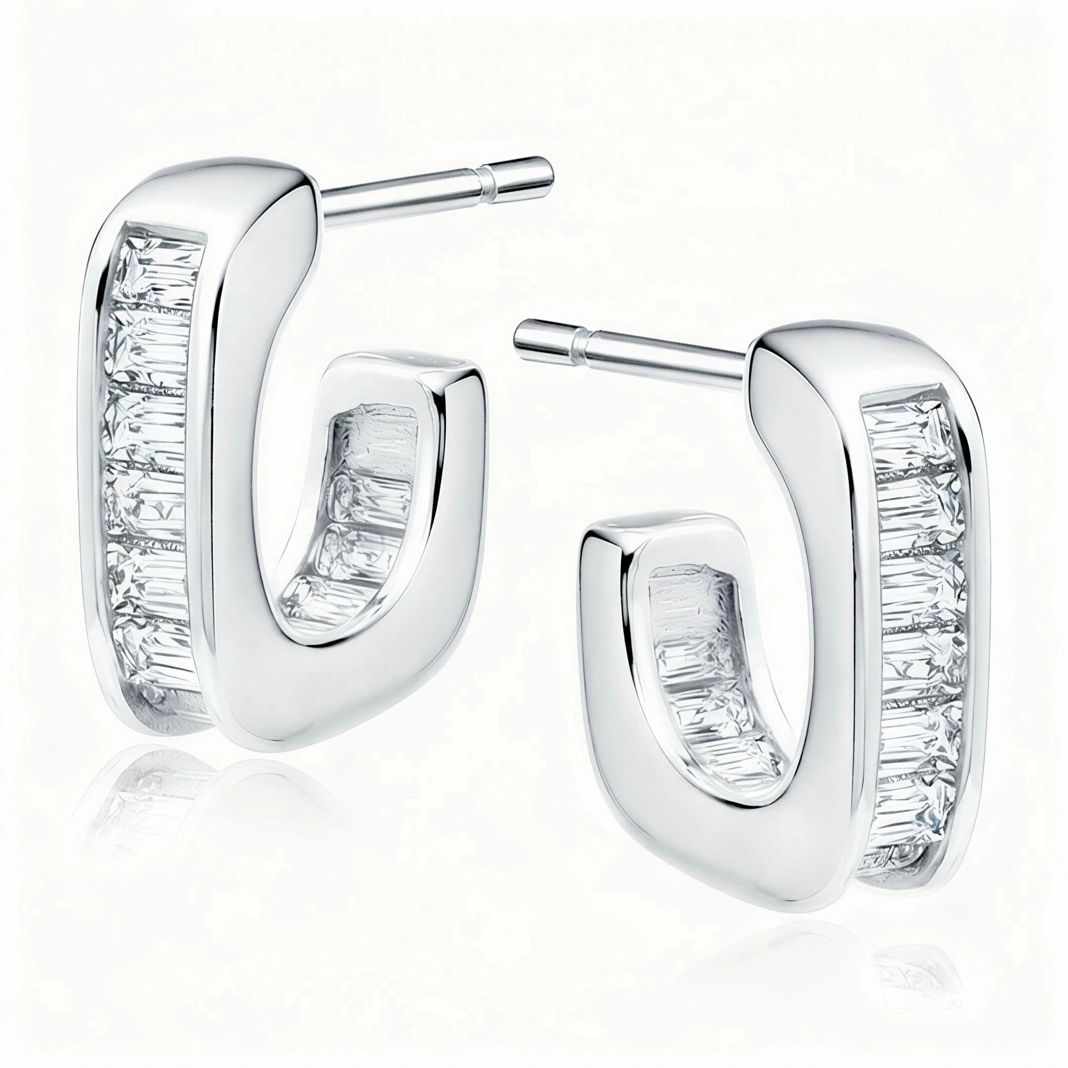 Cercei Stud - cercei argint 925 cu zirconii Marlene
