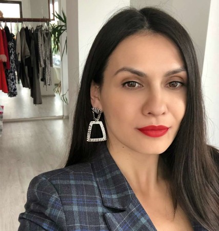 Cercei argintii statement Jasmine [1]