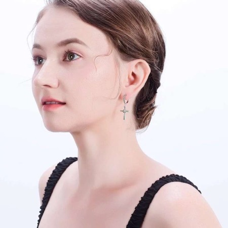 Cercei cruce creole mici Ayana [1]