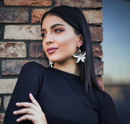 Cercei floare Amina S [1]