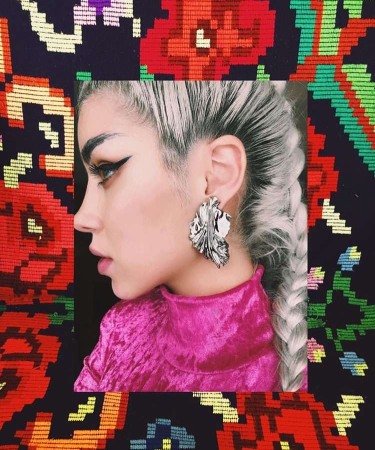 Cercei frunza Carly S [1]