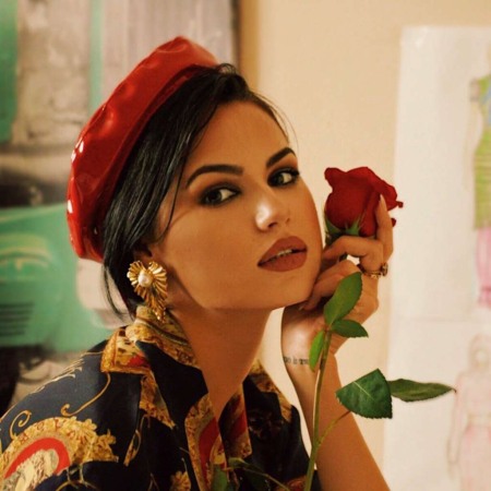 Cercei frunza Kalla [2]