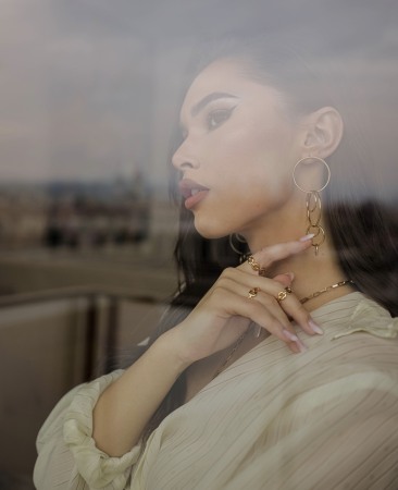 Cercei lungi cercuri Soleste [0]