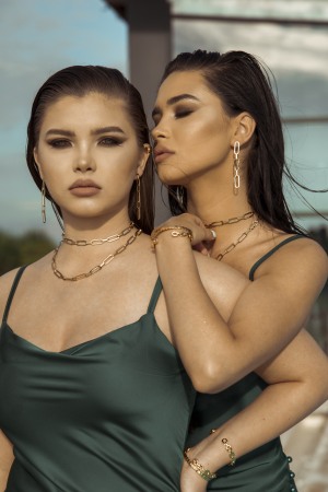 Cercei lungi cu zale Adana [0]