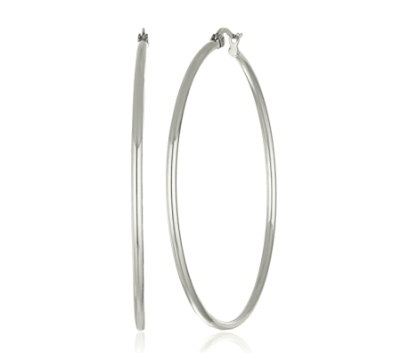 Cercei ovali argintii Anouk S [0]