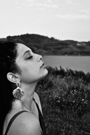 Cercei scoica argintii Evea S [1]