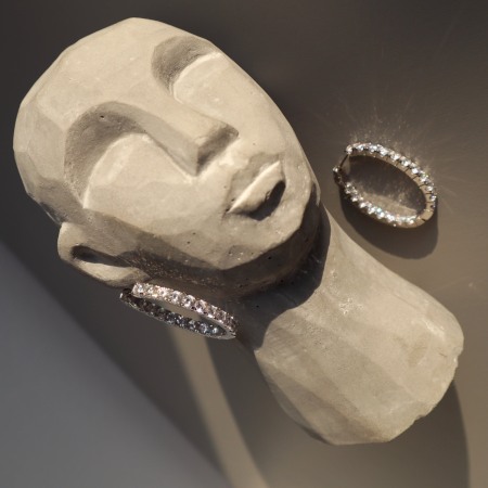 Cercei tennis argint ovali Marla [2]