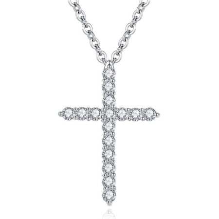 Colier cruce cristale cubic Zirconia [0]