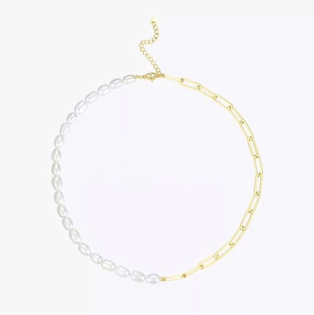 Chokers si coliere - colier cu perle naturale