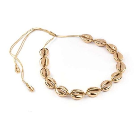 Colier cu scoici aurii Mariola [0]