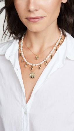 Colier cu scoici si perle Nahla [4]