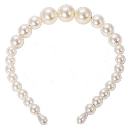 Cordeluta din perle albe Iowa [0]