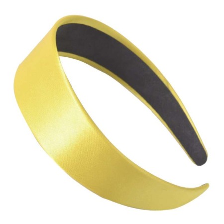 Accesorii Par - Cordeluta par satin galben Kara