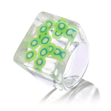 Inel patrat Kiwi [0]