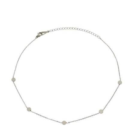 Chokers si coliere - Lant geometric cerc Karla S