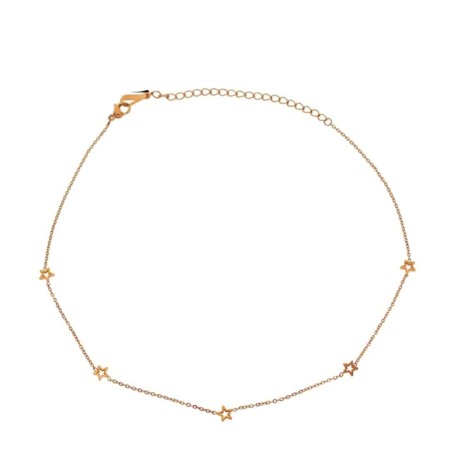 Chokers si coliere - Lant geometric stea Karla