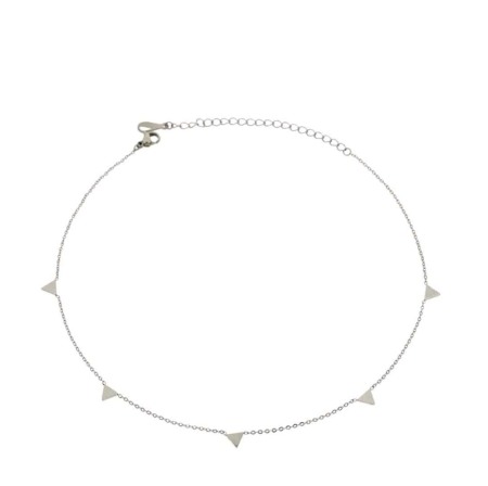 Chokers si coliere - Lant geometric triunghi Karla S