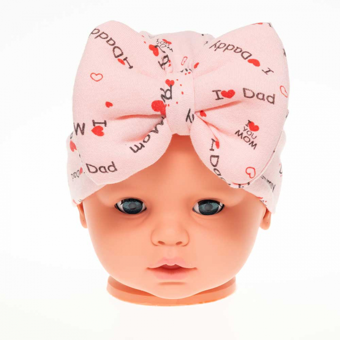 Turban bebe I love Mom and Dad [2]