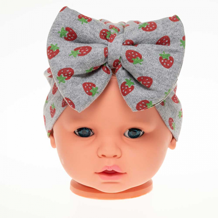 Turban bebe cu fundita supradimensionata - Chic și Confortabile [2]