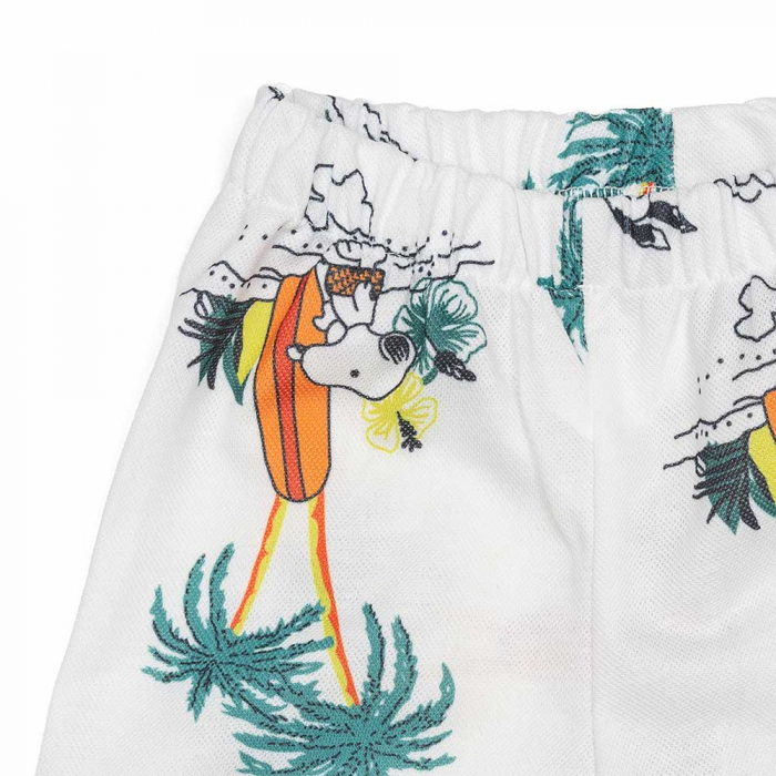 costum pentru baieti Snoopy camasa si pantaloni scurti [3]