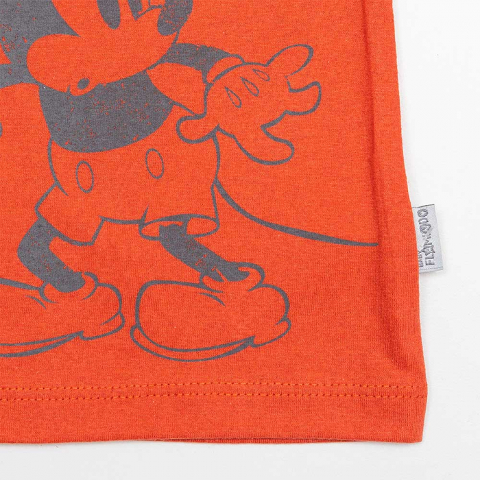 Costum pentru baieti Mickey Mouse tricou si pantaloni scurti [9]