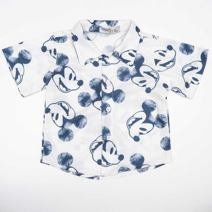 costum baieti Mickey Mouse camasa si pantaloni [7]