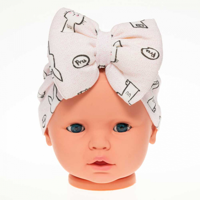 Turban bebe cu fundita Iepurasi [2]