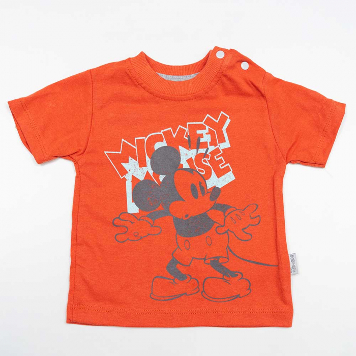 Costum pentru baieti Mickey Mouse tricou si pantaloni scurti [11]