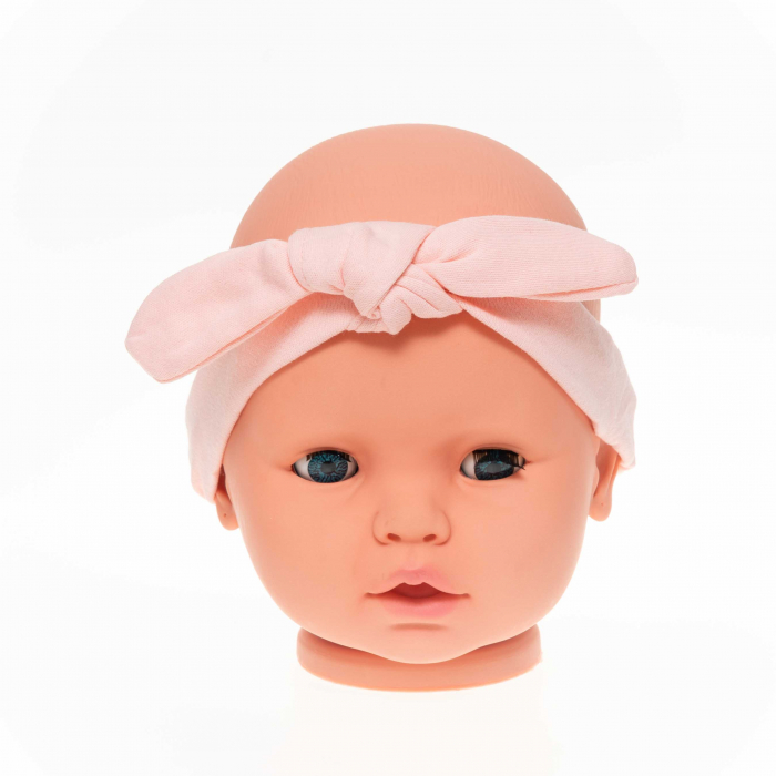 Bentiță bebe cu fundiță din bumbac organic [1]