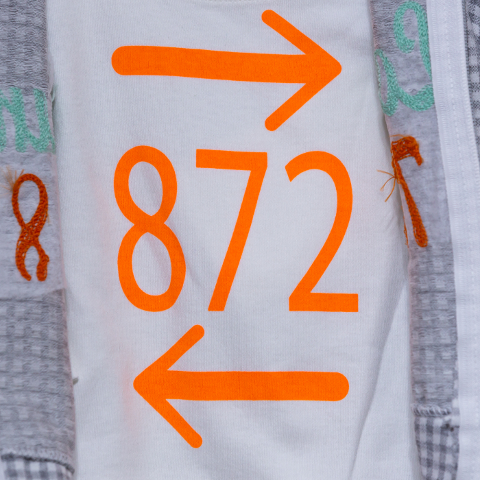 Compleu de 3 Piese pentru Copii 872-Hanorac Bluza Pantaloni [3]