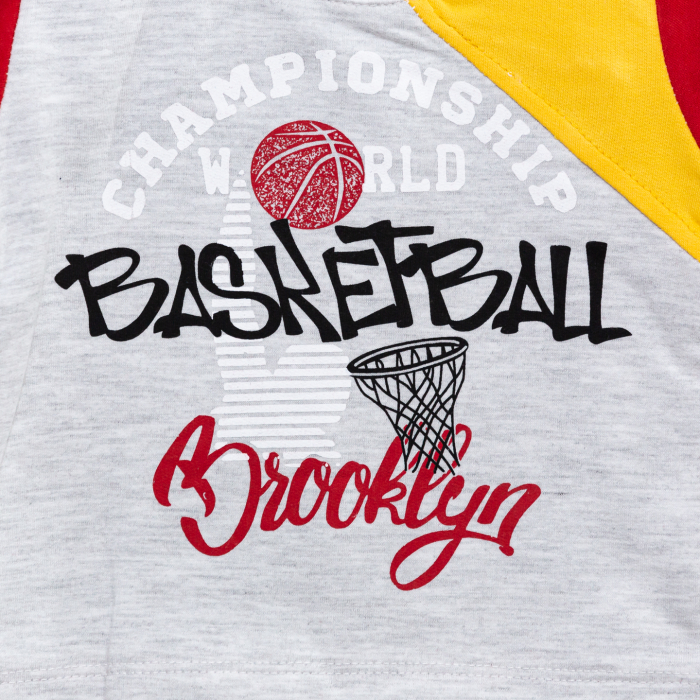 Compleu bebelusi bluza si pantaloni Basketball [4]