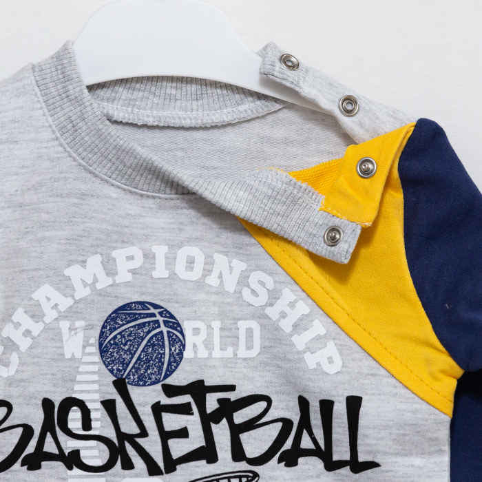 Compleu bebelusi bluza si pantaloni Basketball [3]