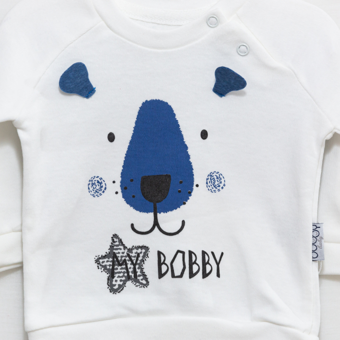imbracaminte bebe Bobby cu bluza si pantaloni [4]