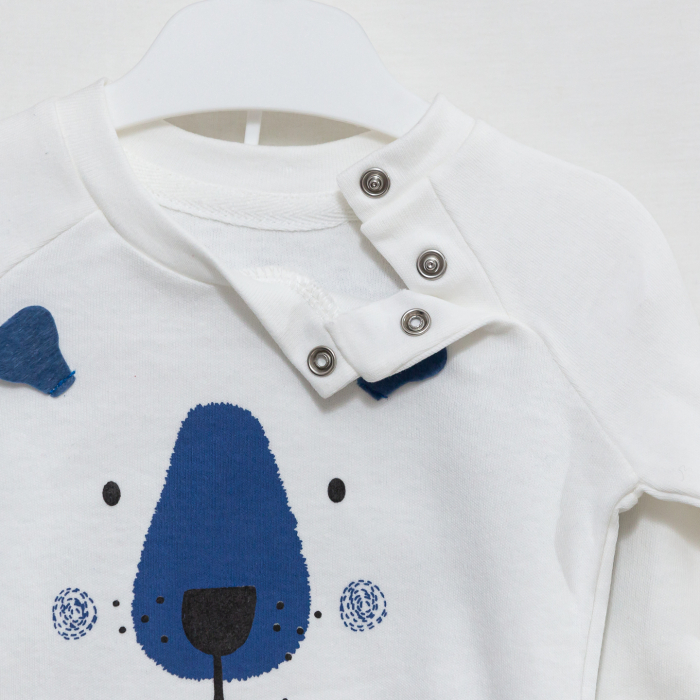imbracaminte bebe Bobby cu bluza si pantaloni [3]